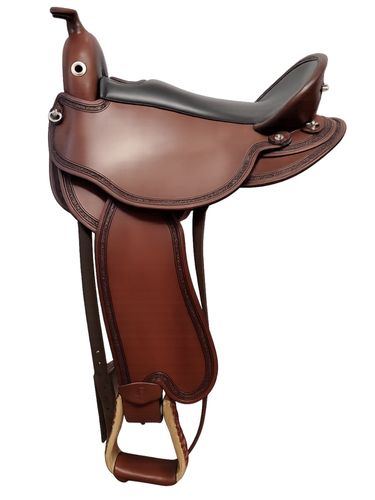 S3 DP Saddlery Quantum Short and Light Western Pro Saddle 1216P-8419