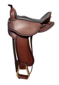 S3 DP Saddlery Quantum Short and Light Western Pro Saddle 1216P-8419