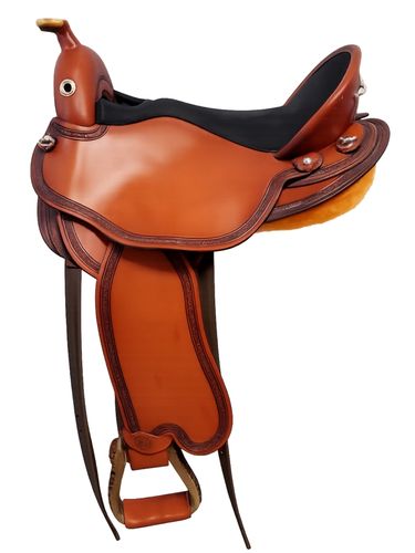 S3 DP Saddlery Quantum Short and Light Western Pro Saddle 1216P-8549