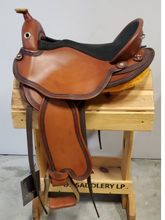 S3 DP Saddlery Quantum Short and Light Western Pro Saddle 1216P-8549
