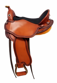 S3 DP Saddlery Quantum Short and Light Western Pro Saddle 1216P-8549