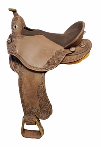 S3 DP Saddlery Quantum Short and Light Western Pro Saddle 1216P-8550