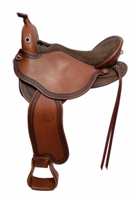 S3 DP Saddlery Quantum Short and Light Western Pro Saddle 1216P-8725