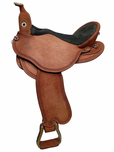 S3 DP Saddlery Quantum Short and Light Western Pro Saddle 1216P-9028