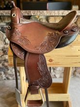 S3 DP Saddlery Quantum Short and Light Western Saddle 1216-6025