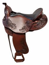 S3 DP Saddlery Quantum Short and Light Western Saddle 1216-8211