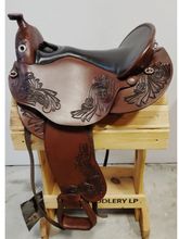 S3 DP Saddlery Quantum Short and Light Western Saddle 1216-8211