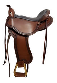 S3 DP Saddlery Quantum Short and Light Western Saddle 1216-8359