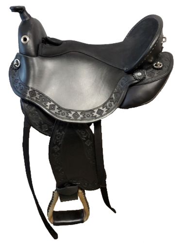 S3 DP Saddlery Quantum Short and Light Western Saddle 1216-8554
