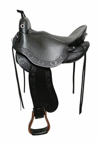 S3 DP Saddlery Quantum Short and Light Western Saddle 1216-9002