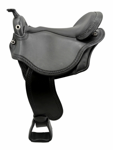 S3 DP Saddlery Quantum Western Saddle 1215-9225 Free Girth Free Girth