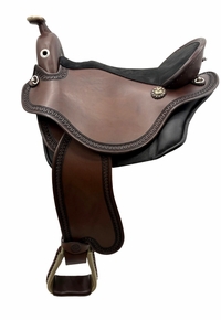 S3 DP Saddlery Quantum Western Saddle 1215-9270 Free Girth Free Girth