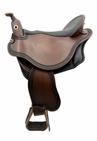 S3 DP Saddlery Quantum Western Saddle 1215-9271 Free Girth Free Girth