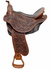 S3 DP Saddlery Quantum Western Saddle 1215-9421 Free Girth Free Girth