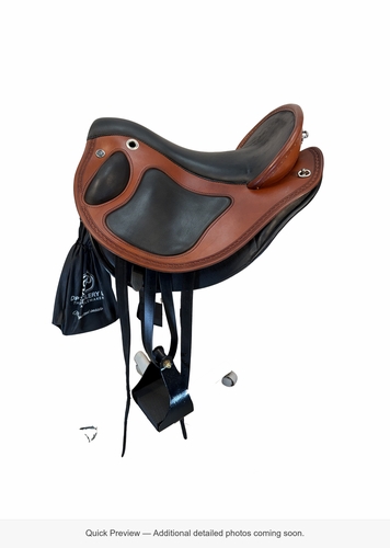 S3 Used DP Saddlery Quantam Sport Endurance Saddle Adjustable Tree 2946