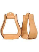 Tough-1 Leather Covered Stirrups 57-98300