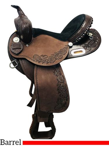 16in South Bend Saddle Co Barrel Saddle 334 SAVE $282 CLEARANCE