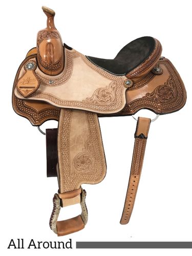 14" to 16" Scott Thomas All Around Saddle AA300