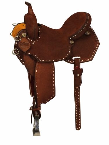 14 to 17 Scott Thomas Barrel Racer Saddle BR100