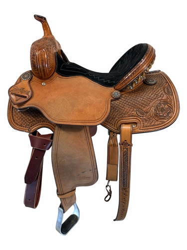 14.5in Scott Thomas Barrel Racer Saddle BR700 SAVE $680 CLEARANCE