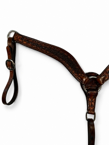 Scott Thomas Vintage Wifi Tooling Diamond Border Breast Collar C150