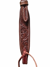 Scott Thomas Browband Chocolate Oak Tooling Headstall HBB805