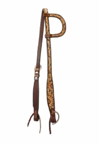 Scott Thomas Single Ear Sunflower Vintage Headstall HSE500