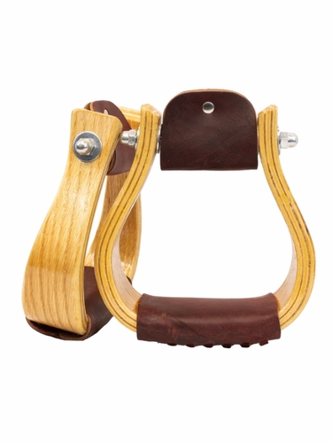 Scott Thomas Wood Bell Stirrups STIR50