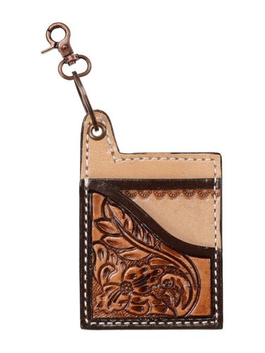 Shiloh Showman Floral Card Holder Key Chain 178781