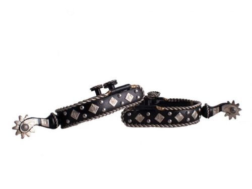 Shiloh Showman Black Steel Spur 259903L