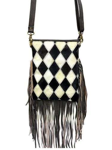 Shiloh Klassy Cowgirl Leather Crossbody Bag 78015