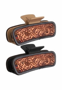 Shiloh Hickory Rose Hair Claw Clip 22-5