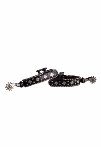 Shiloh Showman Black Steel Spur 259903L