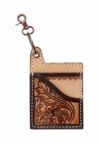 Shiloh Showman Floral Card Holder Key Chain 178781