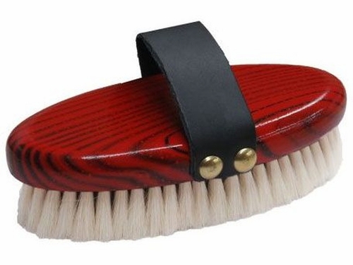 Showman Extra Soft Goat Hair Finishing Body Brush 72G601M