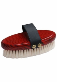 Showman Extra Soft Goat Hair Finishing Body Brush 72G601M