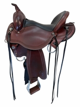 SOLD 08/04/2026ct 16 Inch Used Circle Y Ridgeline Trail Saddle Wide Tree 2620