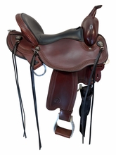 SOLD 08/04/2026ct 16 Inch Used Circle Y Ridgeline Trail Saddle Wide Tree 2620