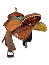 SOLD 2025/09/19e  15 Inch Used Steinhoff Barrel Saddle
