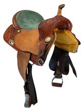 SOLD 2025/09/19e  15 Inch Used Steinhoff Barrel Saddle