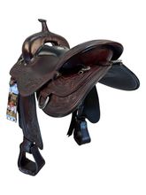 SOLD 2025/12/05j  16 Inch Used Circle Y JG Monarch Trail Saddle 1752