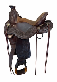 15 Inch Used Circle Y Walnut Grove Trail Saddle Medium Flex Tree 1157