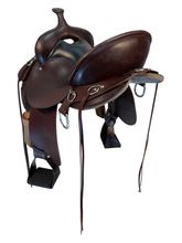 15 Inch Used Circle Y High Horse Little River Trail Saddle Wide Tree 6863