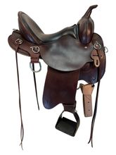 15 Inch Used Circle Y High Horse Little River Trail Saddle Wide Tree 6863
