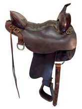 SOLD 2026/03/06j  16.5Inch Used Tucker Cheyenne Trail Saddle Wide Tree 157