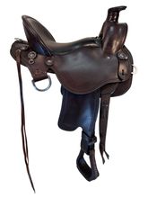 SOLD 2026/03/07  16 Inch Used Crest Ridge Saddlery Trail Saddle X Wide Tree