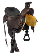 SOLD 2026/03/07  16 Inch Used Crest Ridge Saddlery Trail Saddle X Wide Tree