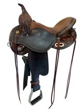 SOLD 2026/03/12j  15 Inch Used Circle Y Sunflower Trail Saddle Wide Flex Tree 1682
