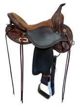 SOLD 2026/03/12j  15 Inch Used Circle Y Sunflower Trail Saddle Wide Flex Tree 1682