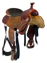 SOLD 2026/03/13j  16 Inch Used Billy Cook Ladies All Around Saddle Wide Tree 2040